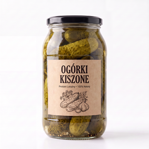 Ogorki kiszone.