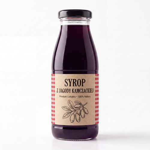 Syrop z jagody kamczackiej.